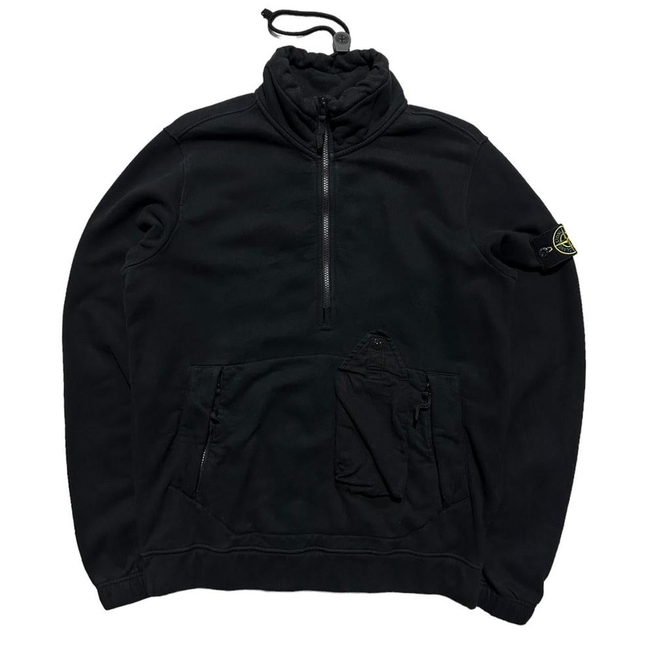 Stone Island Zip Down Jumper