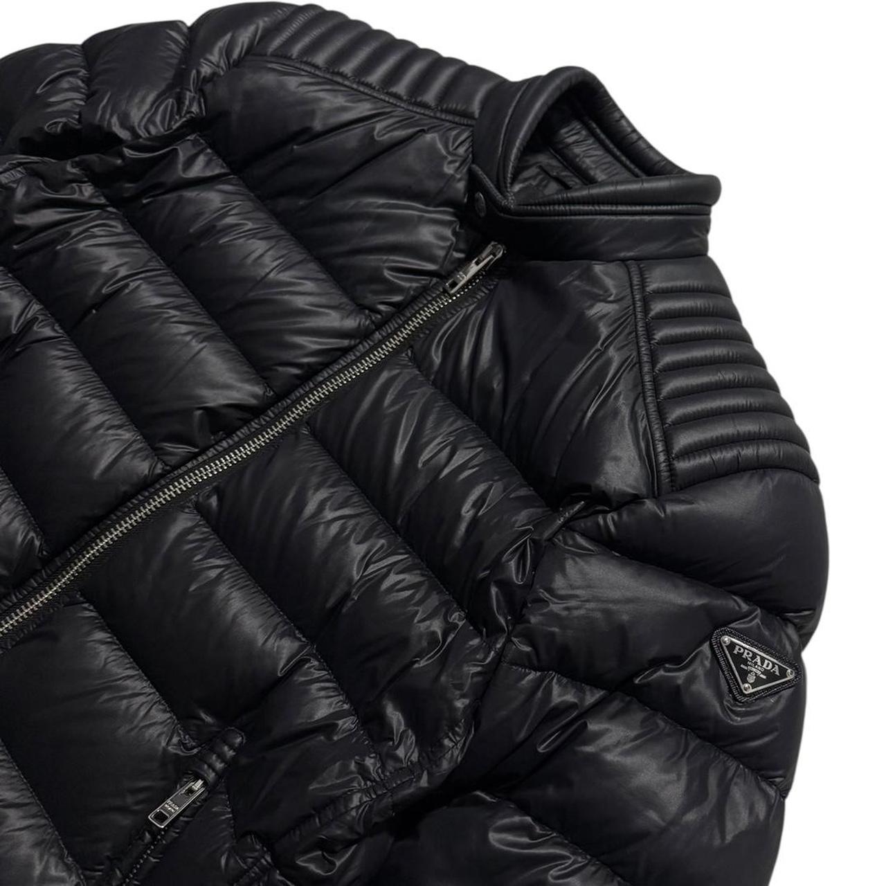 Prada Down Biker Jacket