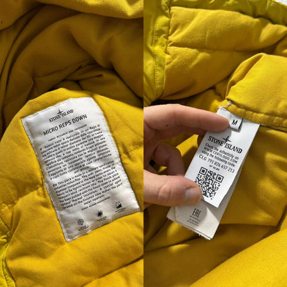 Stone Island Micro Reps Down Fur Jacket