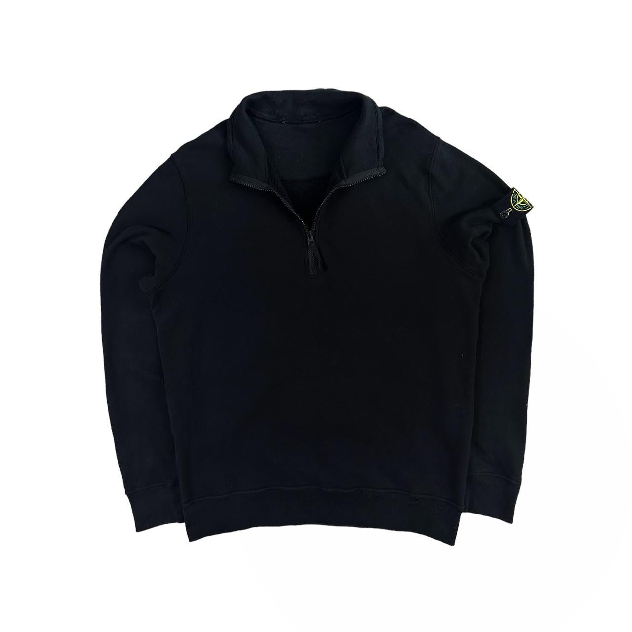 Stone Island Pullover 1/4 Zip Thick Jumper
