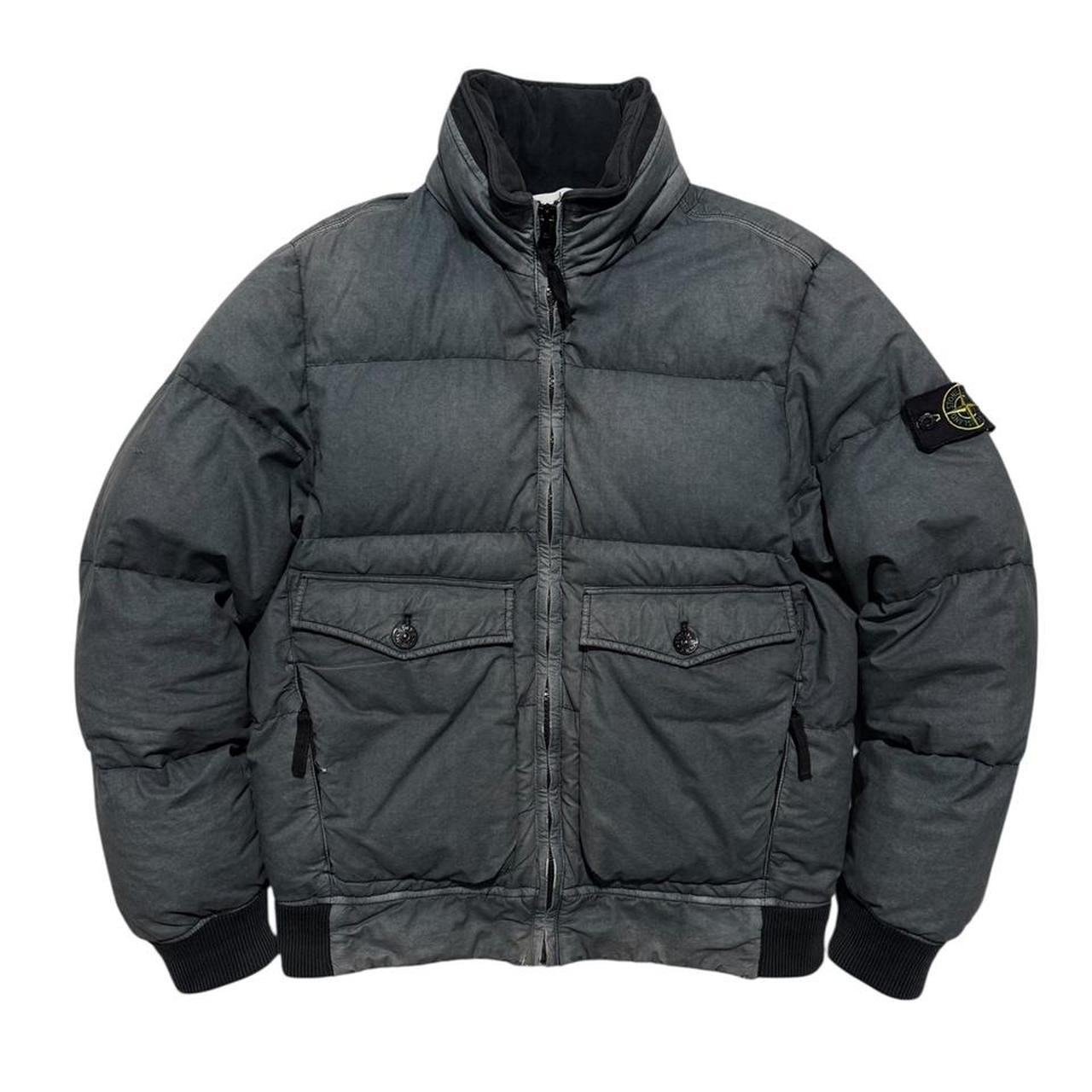 Stone Island Resin Poplin Down Jacket