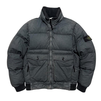 Stone Island Resin Poplin Down Jacket