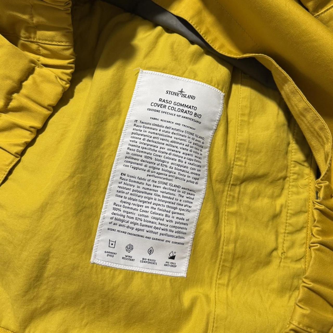 Stone Island Marina Raso Gommato Smock Jacket