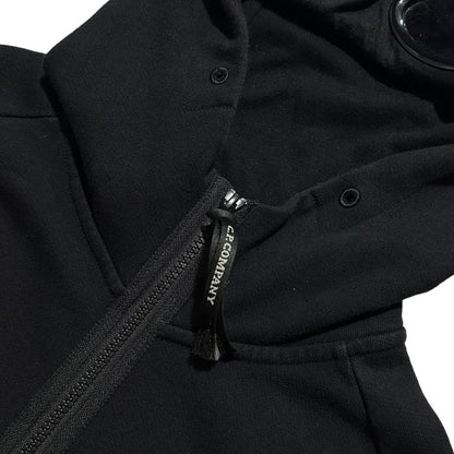 CP Company Black Goggle Hoodie