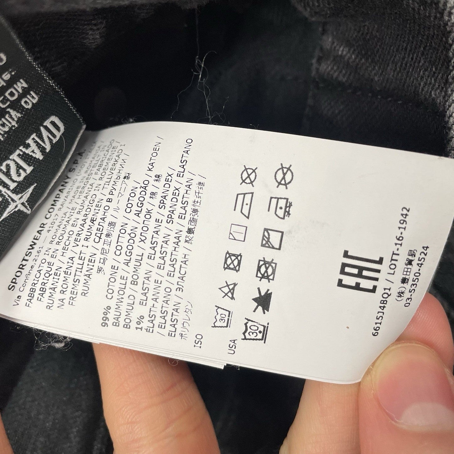 Stone Island RE-T Jeans, W34 L34 | O/S, Grey