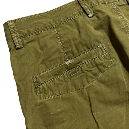 Stone Island Canvas Cargo Shorts