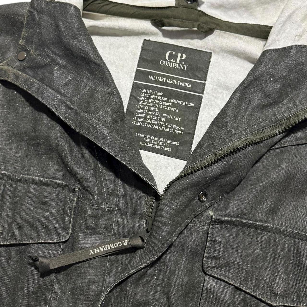 CP Company Plated Linen La Mille Jacket