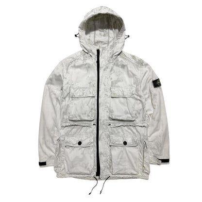 Stone Island Hand Corrosion Raso Field Jacket