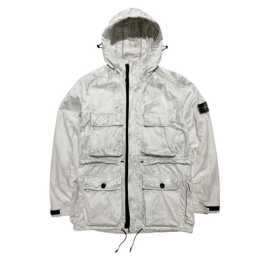 Stone Island Hand Corrosion Raso Field Jacket