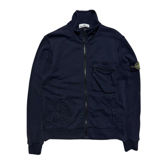 Stone Island Navy Zip Up