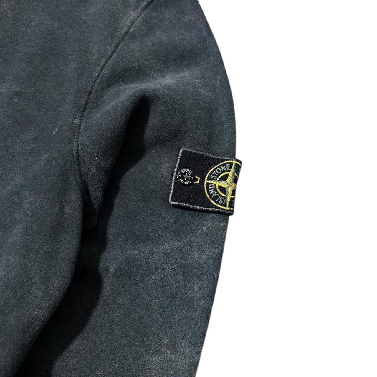 Stone Island Frost Pullover Crewneck | XL, Faded Black