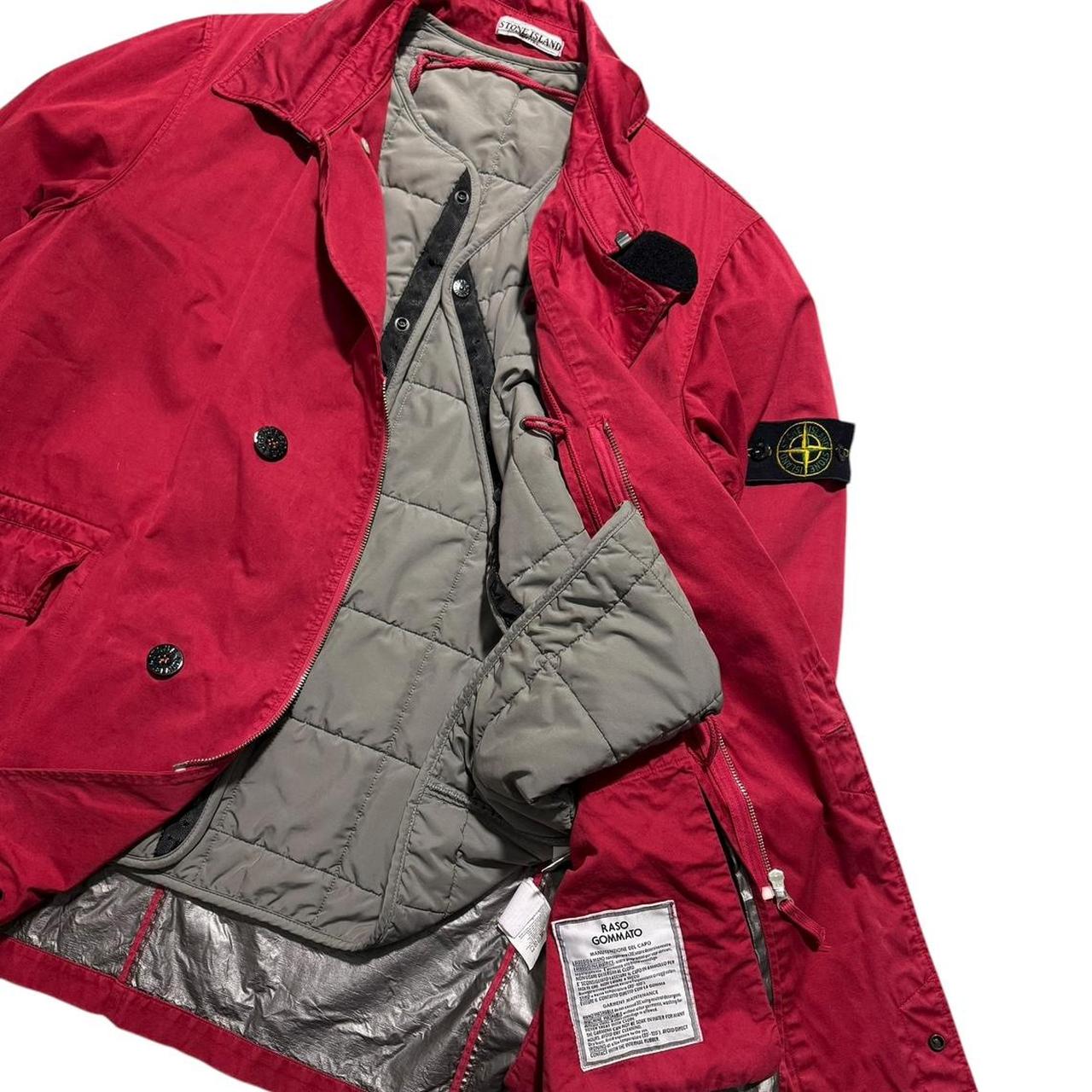 Stone Island A/W 2003 Raso Gommato Jacket