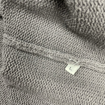 Vintage Stone Island Quarter Zip Jumper, Size L | O/S, Grey