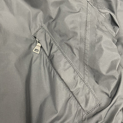 Prada Goretex Jacket Fur Trim, Size Large | O/S, Black