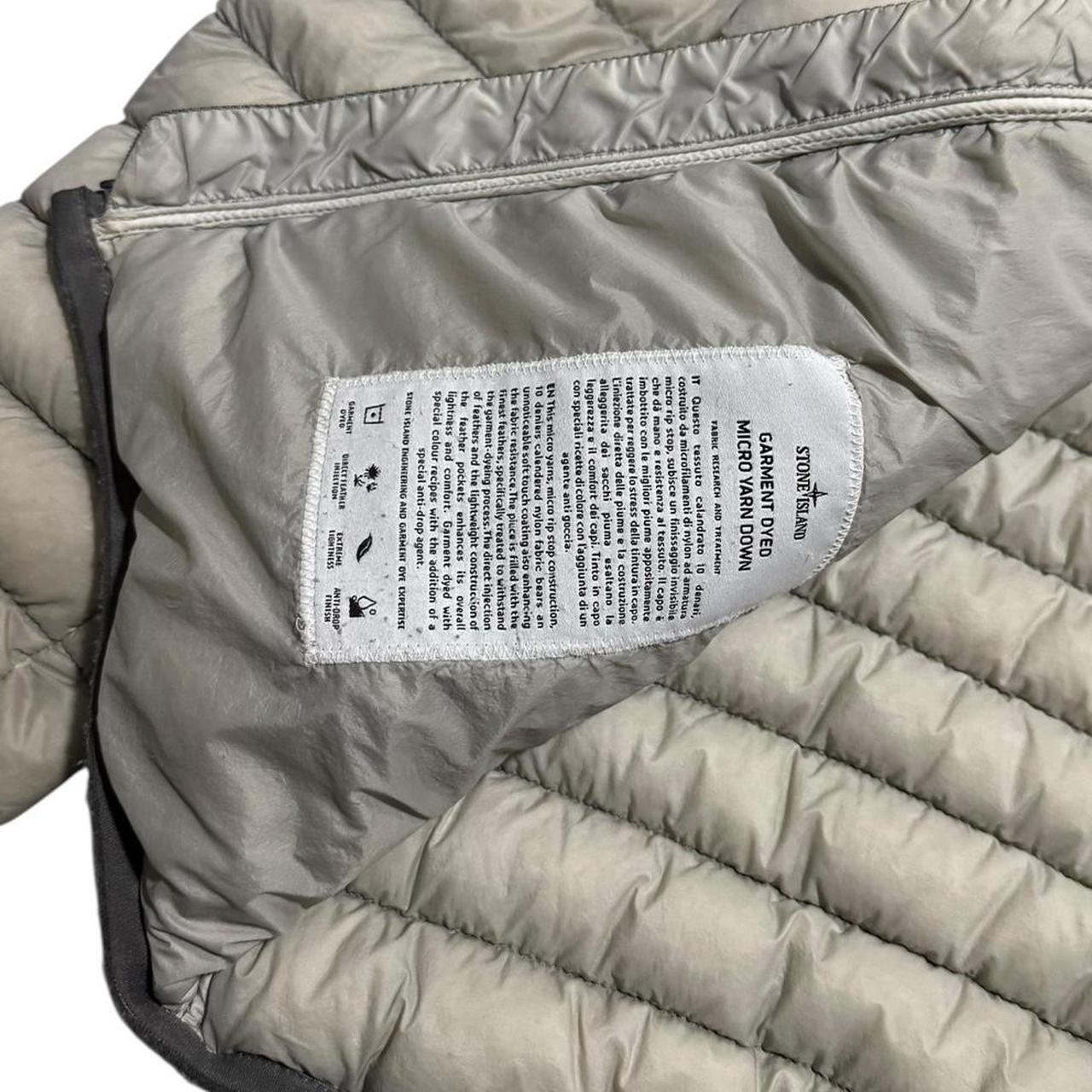 Stone Island Garment Dyed Down Jacket