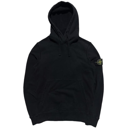 Stone Island Black Pullover Hoodie - Known Source