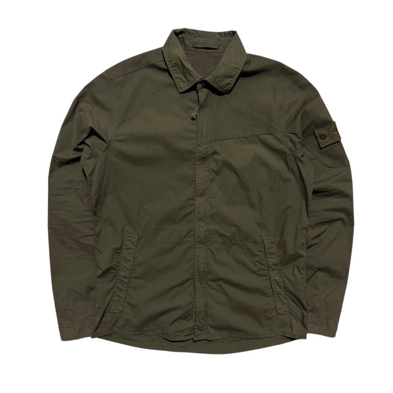 Stone Island Ghost Khaki Overshirt