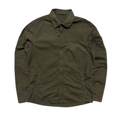 Stone Island Ghost Khaki Overshirt