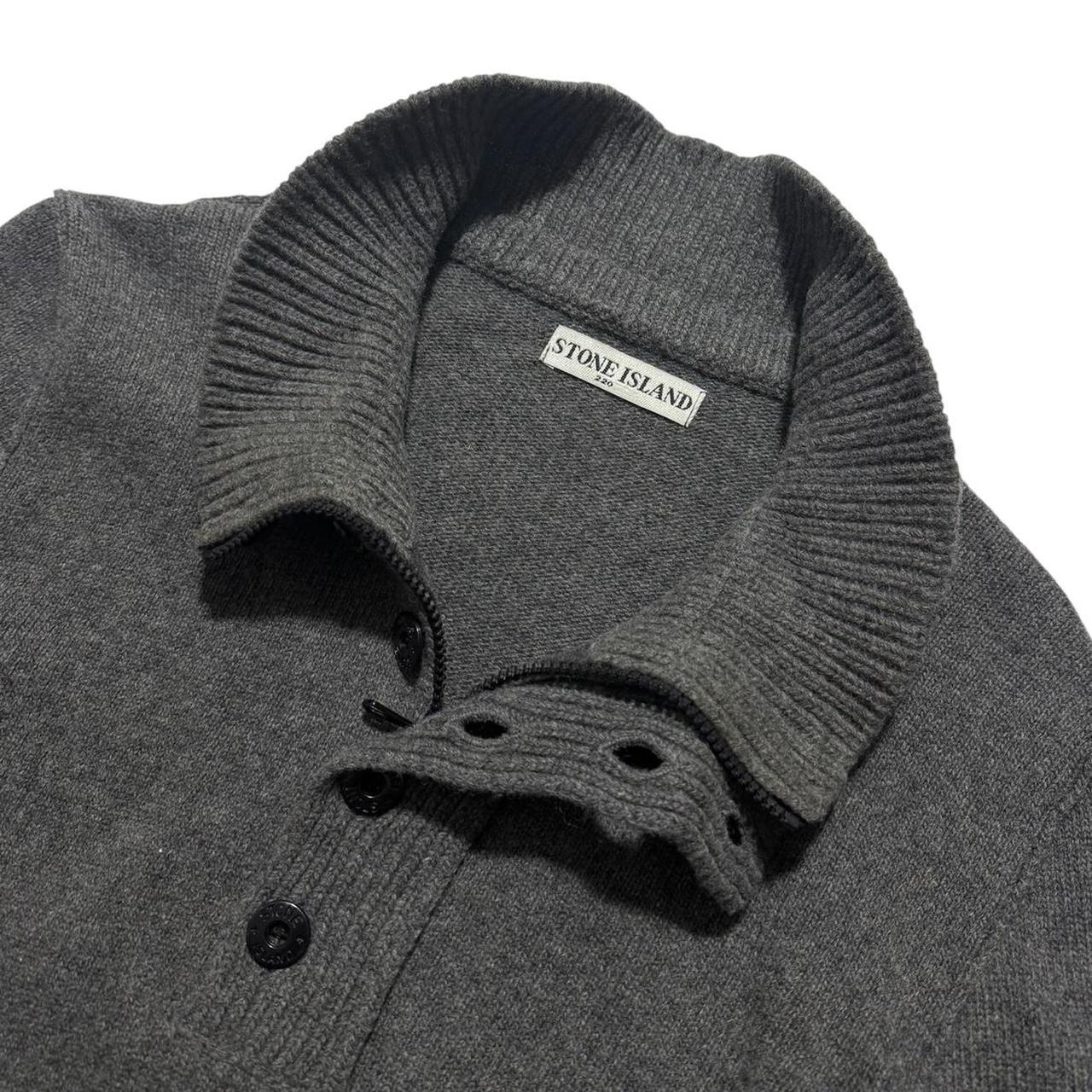 Stone Island Wool Quarter Zip