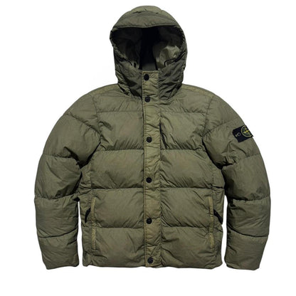 Stone Island Garment Dyed Down Jacket