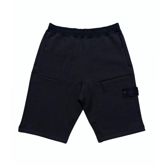 Stone Island Navy Ghost Cotton Shorts | Medium, Navy