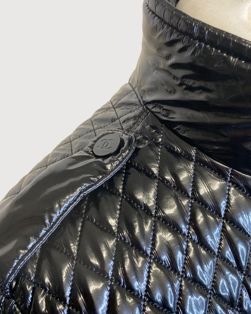 Chanel Coat Black 36 | O/S, Black