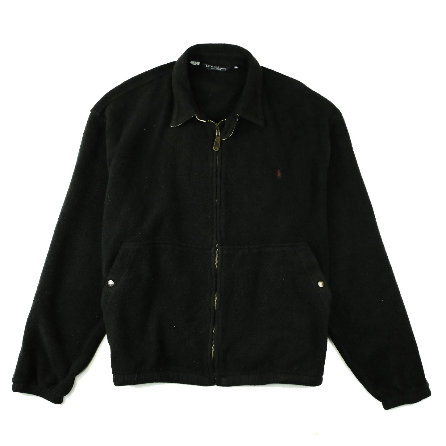 POLO RALPH LAUREN FLEECE HARRINGTON JACKET  (L)  (L)