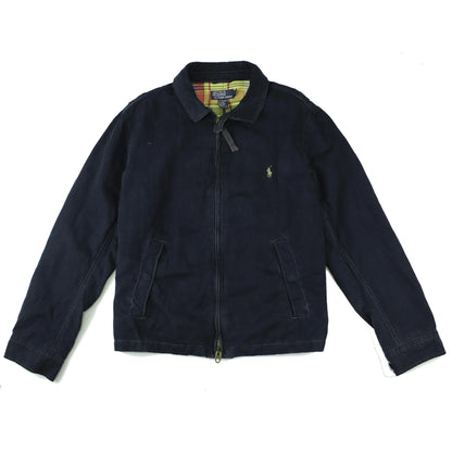 POLO RALPH LAUREN NAVY HARRINGTON  (L)  (L)