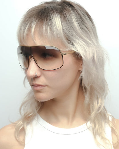 SS2005 Gucci Shield - Sunglasses - image - 6