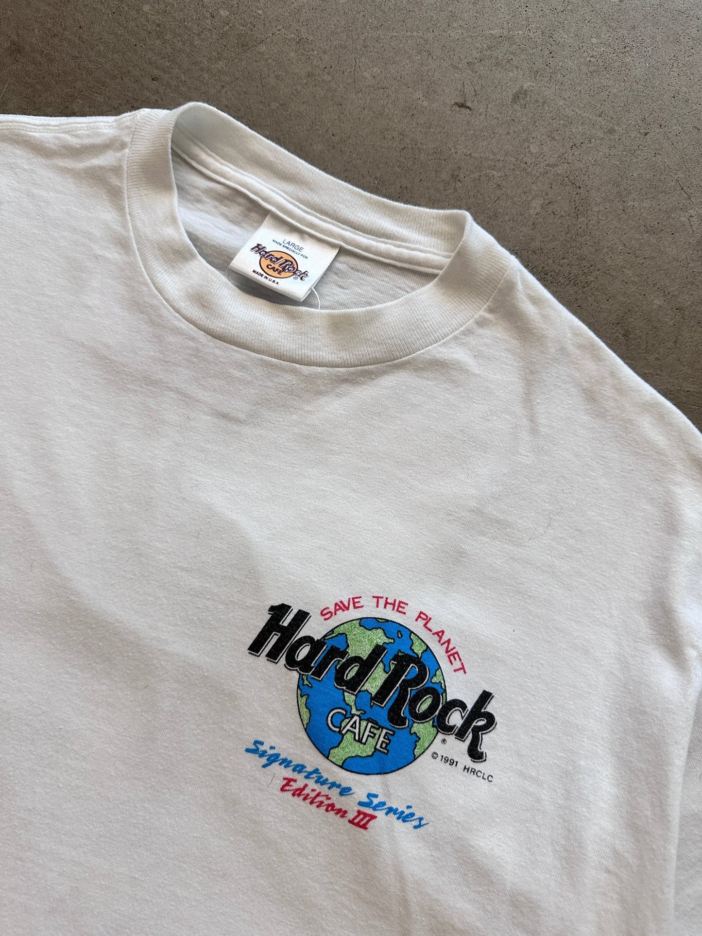 1992 Hard Rock Cafe Stevie Nicks Rhiannon T-Shirt - L | Large, Red