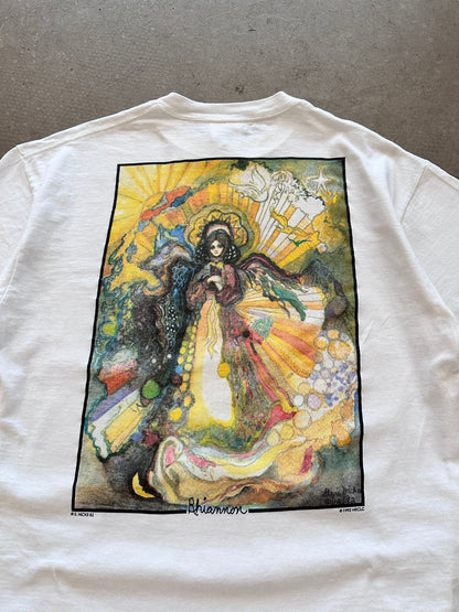 1992 Hard Rock Cafe Stevie Nicks Rhiannon T-Shirt - L | Large, Red