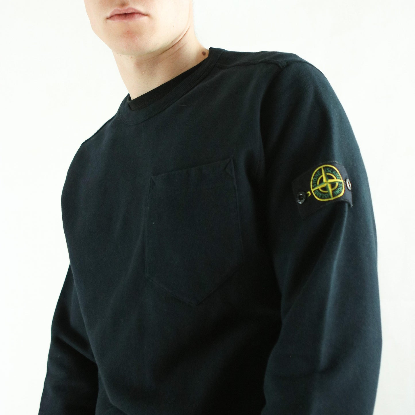 STONE ISLAND CREW SWEAT (L)