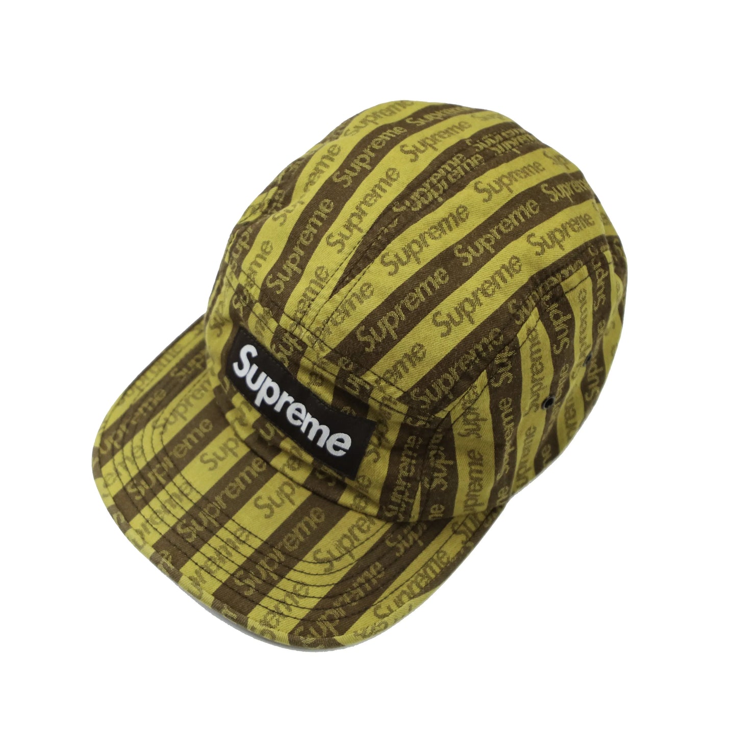 SUPREME JACQUARD LOGO CAMP CAP FW14