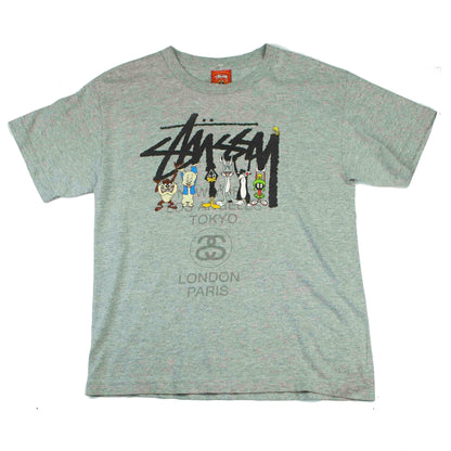 STUSSY X LOONEY TUNES TEE  (S)