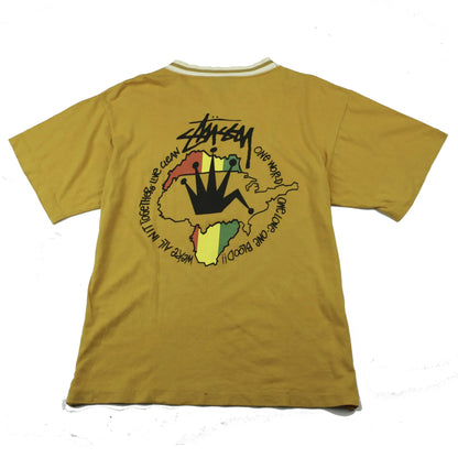 STUSSY ONE WORLD AFRICA TEE (L)  (L)