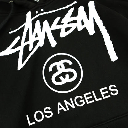 STUSSY LOGO LINK HOODY  (S)