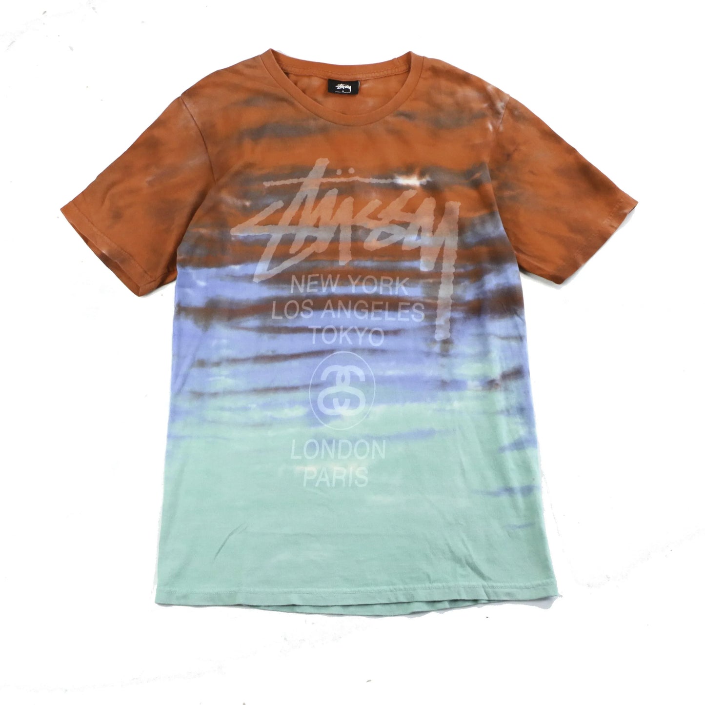 STUSSY TYE DYE TEE  (S)