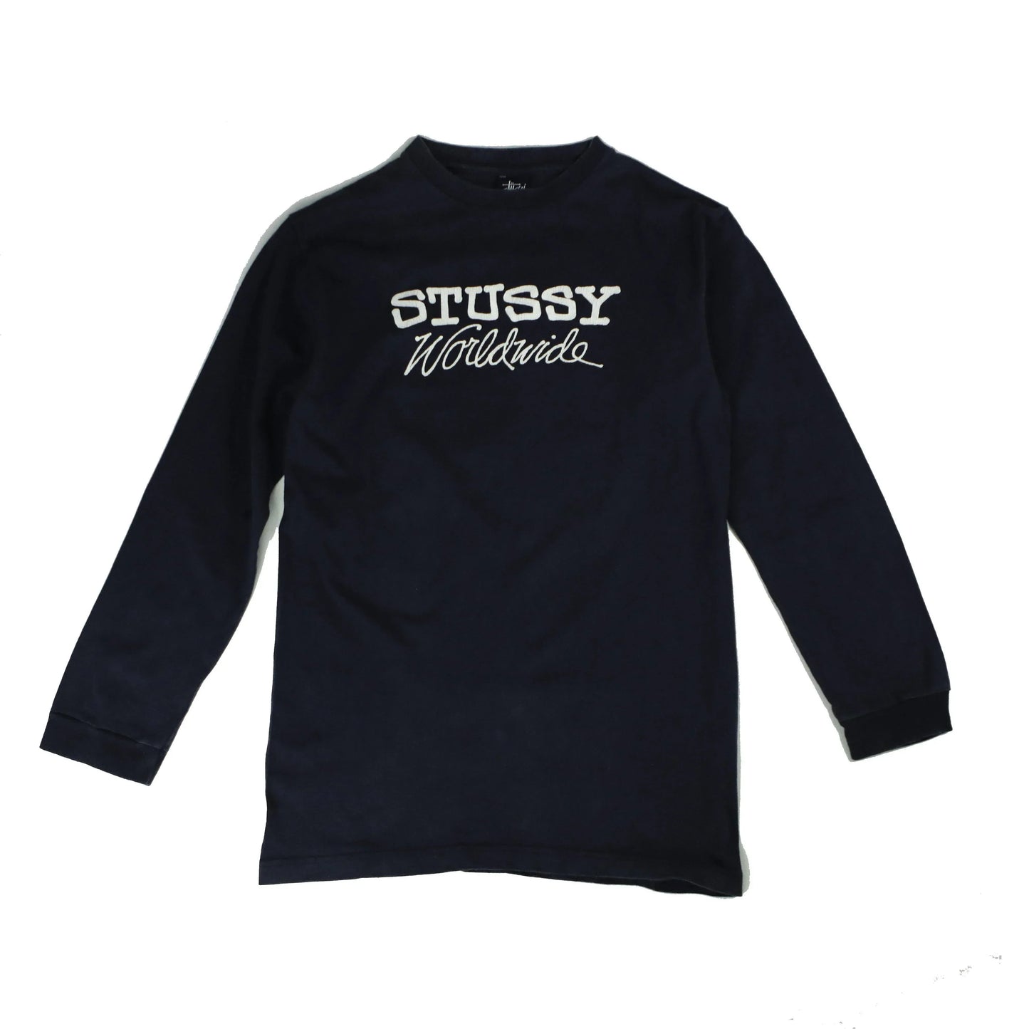 STUSSY WORLDWIDE LONGSLEEVE TEE  (S)