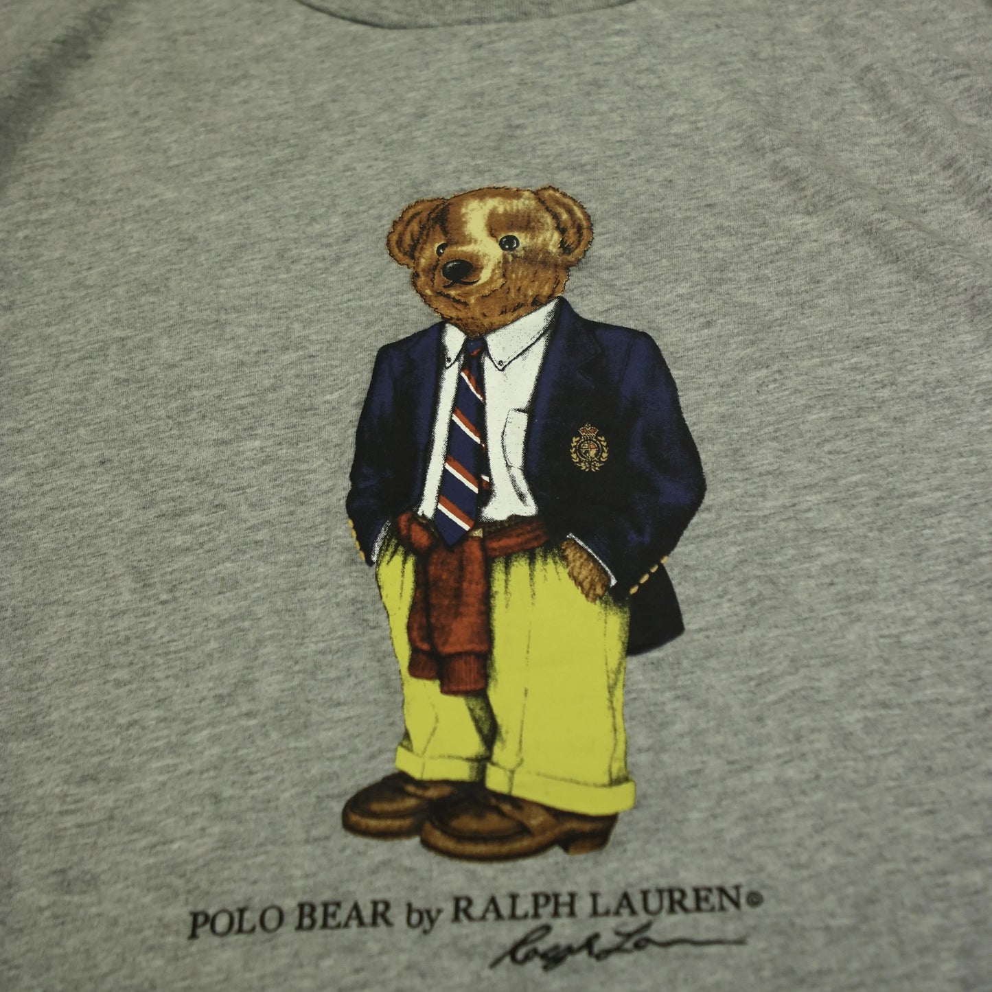 POLO RALPH LAUREN PREPPY POLO BEAR TEE (XXL)  (L)