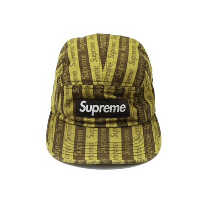 SUPREME JACQUARD LOGO CAMP CAP FW14