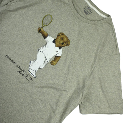 POLO RALPH LAUREN TENNIS POLO BEAR TEE (XXL)  (L)