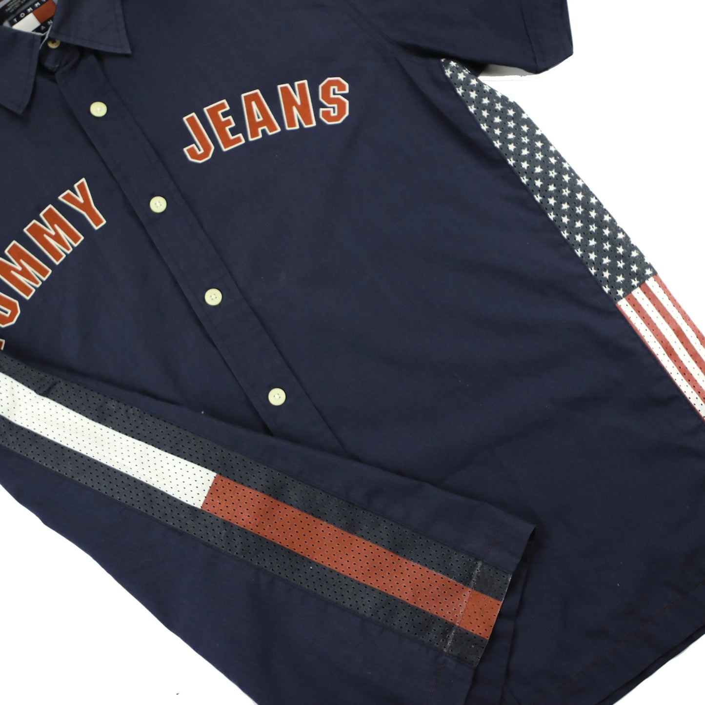 TOMMY JEANS FLAG SHIRT (S)  (S)