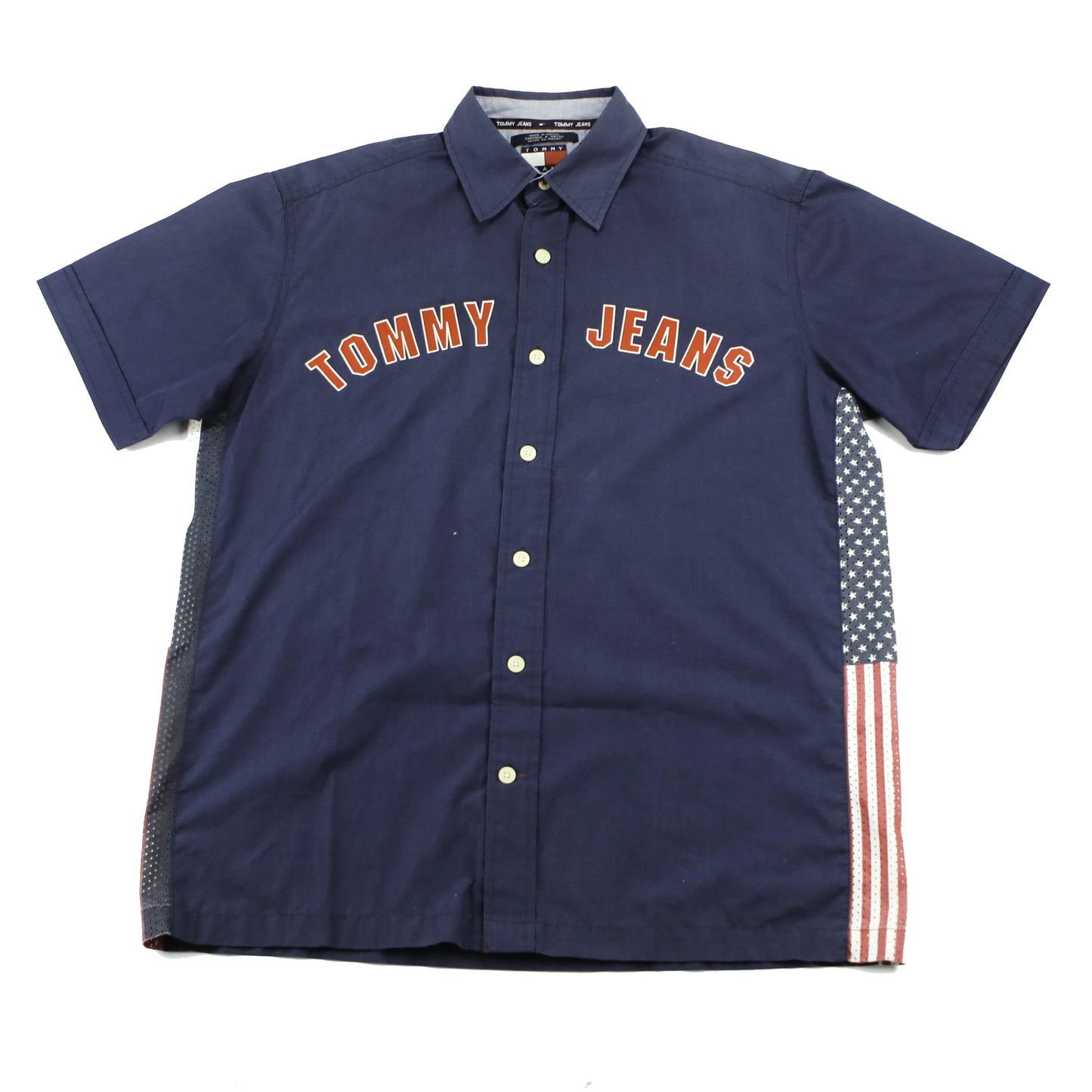 TOMMY JEANS FLAG SHIRT (S)  (S)