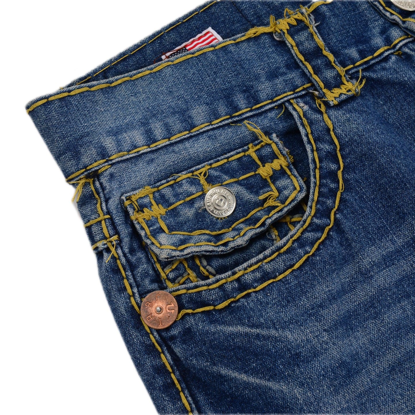 TRUE RELIGION DARK WASH DENIM JEAN