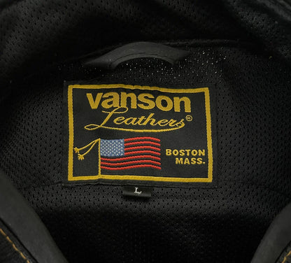 Vanson Leathers Motorcycle Racer Jacket - M