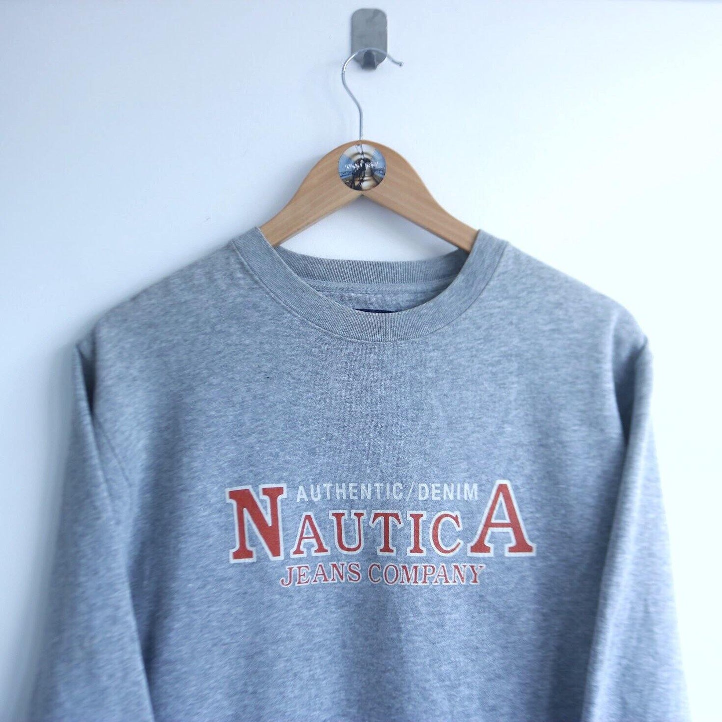 Vintage Nautica Competition Spellout Sweater (L)  (L)