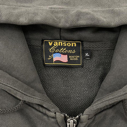 Vanson Leathers Distressed Skeleton Hoodie - XL