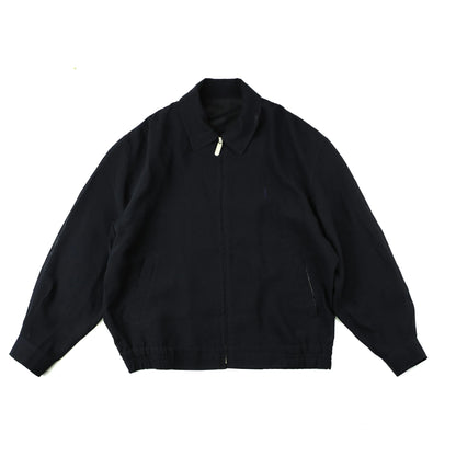 YVES SAINT LAURENT LIGHTWEIGHT HARRINGTON JACKET  (S)