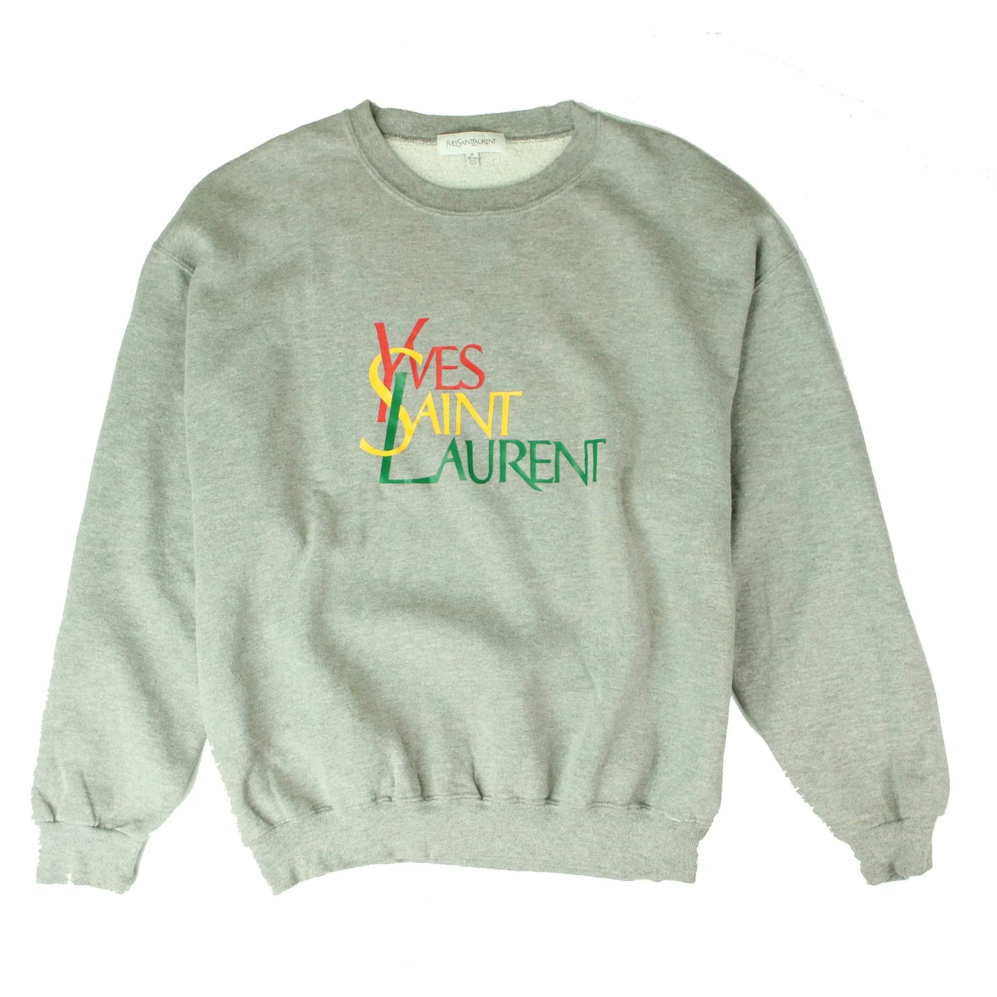 YVES SAINT LAURENT SPELLOUT SWEATER  (L)