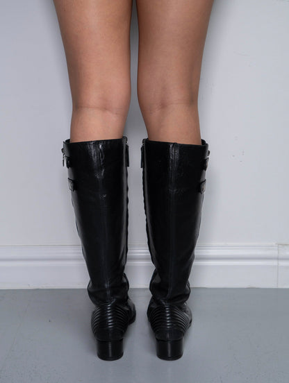 ALEXANDER MCQUEEN BOOTS (EU 38) | DEFAULT TITLE, Black